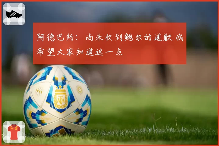 阿德巴约：尚未收到鲍尔的道歉 我希望大家知道这一点