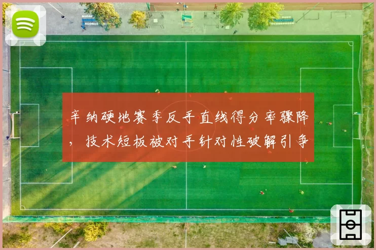 辛纳硬地赛季反手直线得分率骤降，技术短板被对手针对性破解引争议